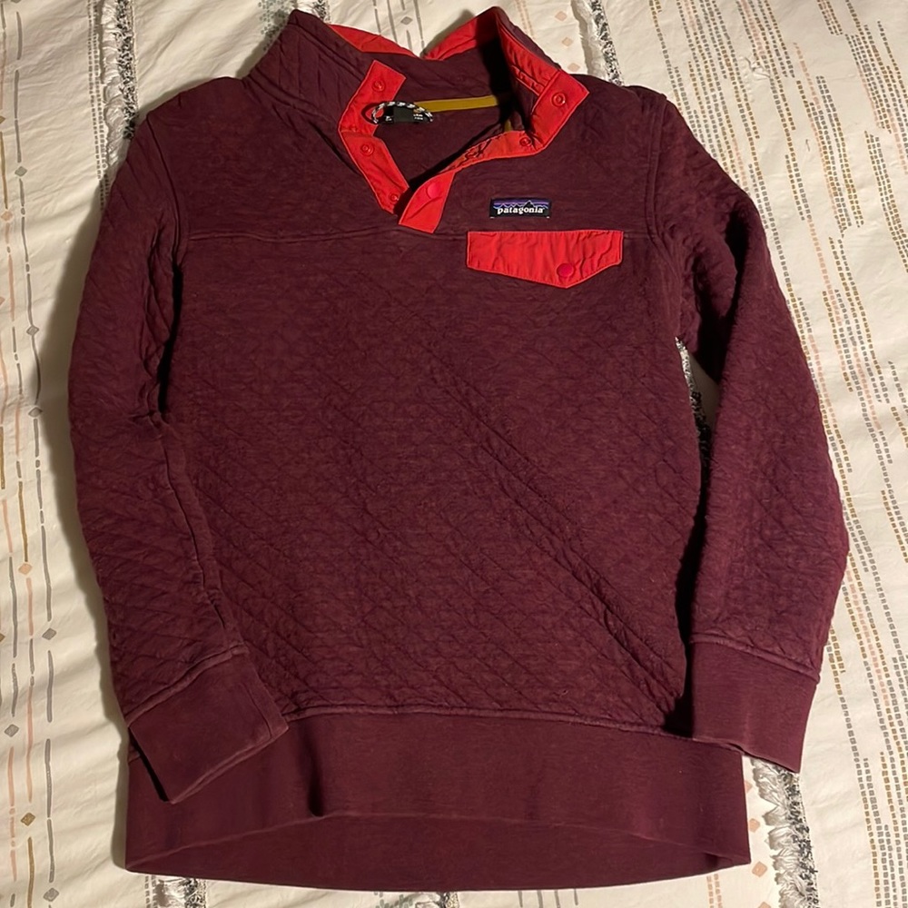 Cotton Quilt Snap-T Pullover